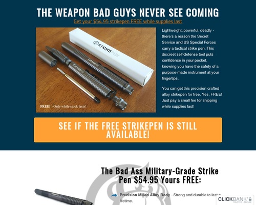 We are the #1 Tactical Pen in America! &#8211; uBetMobile.com