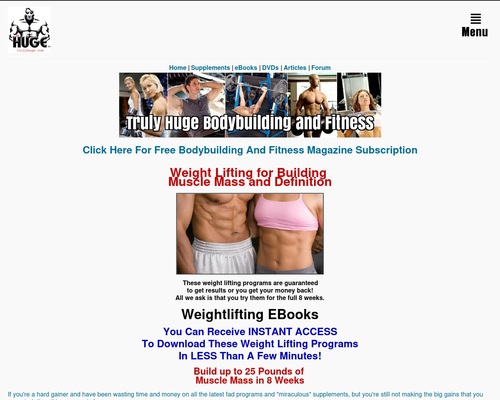 Weight Lifting Programs To Build Muscle and Lose Fat &#8211; uBetMobile.com