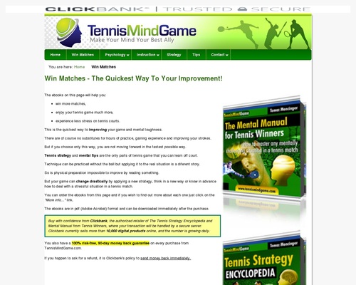 Win Tennis Matches &#8211; Strategy and Mental Guides &#8211; uBetMobile.com