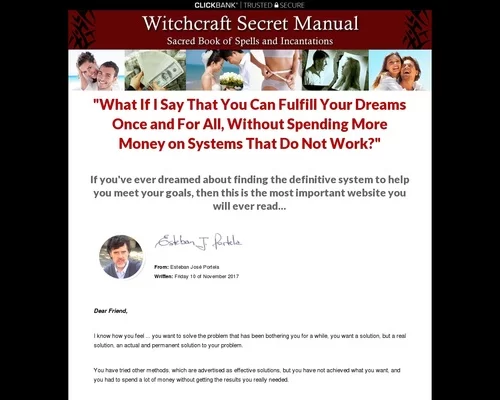 Witchcraft Secret Manual. 75% &#8211; Great Sales! &#8211; uBetMobile.com