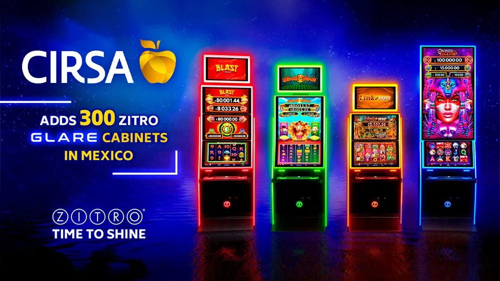 , Zitro installing 300 Glare cabinets in Cirsa casinos across Mexico &#8211; uBetMobile.com