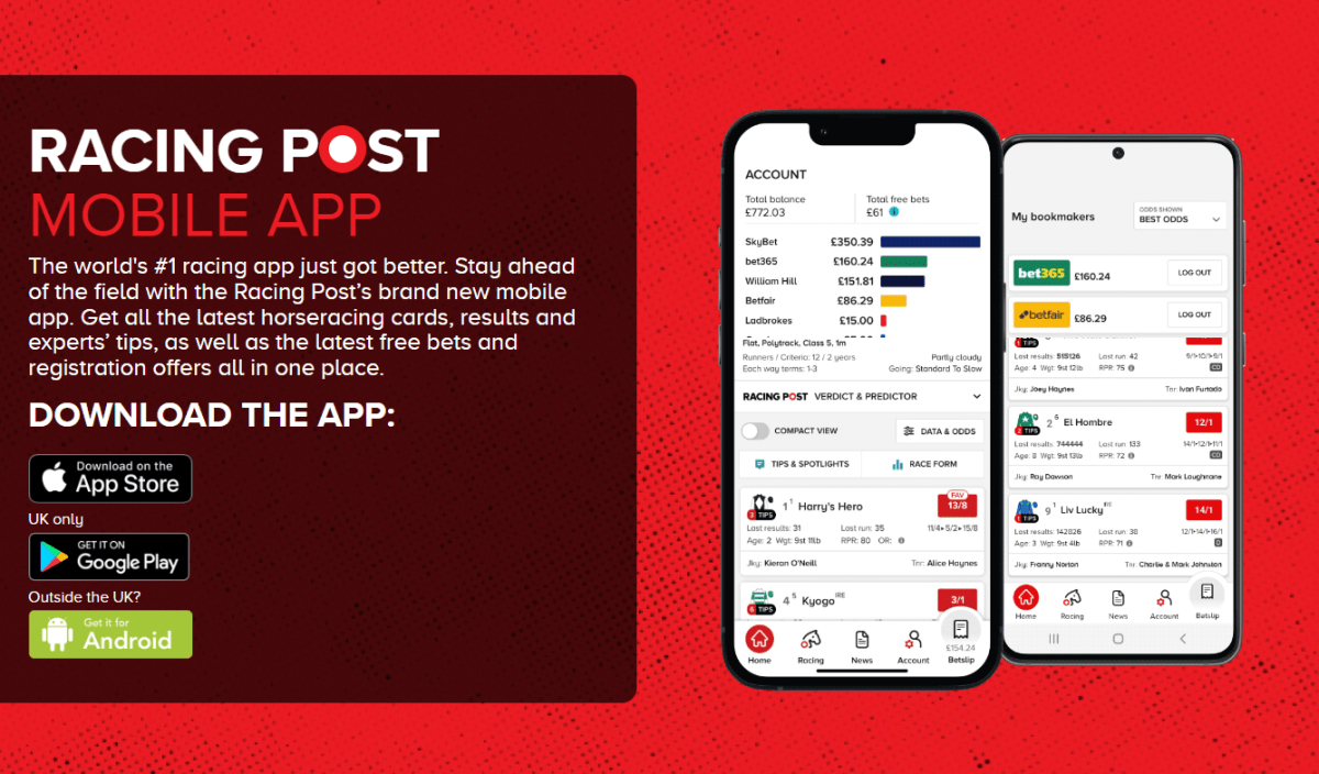 SPOTLIGHT SPORTS GROUP LAUNCHES NEW RACING POST APP – European Gaming Industry News &#8211; uBetMobile.com