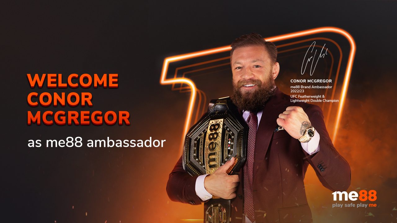 me88 signs a compelling brand ambassador agreement with MMA’s biggest star, Conor McGregor – European Gaming Industry News &#8211; uBetMobile.com