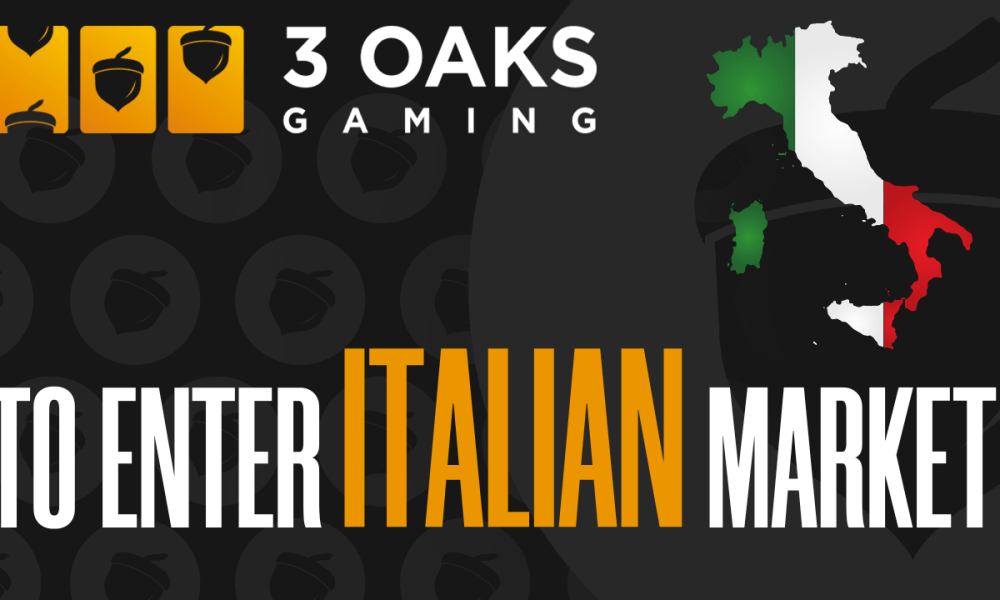 , 3 Oaks Gaming to enter Italian market – European Gaming Industry News &#8211; uBetMobile.com