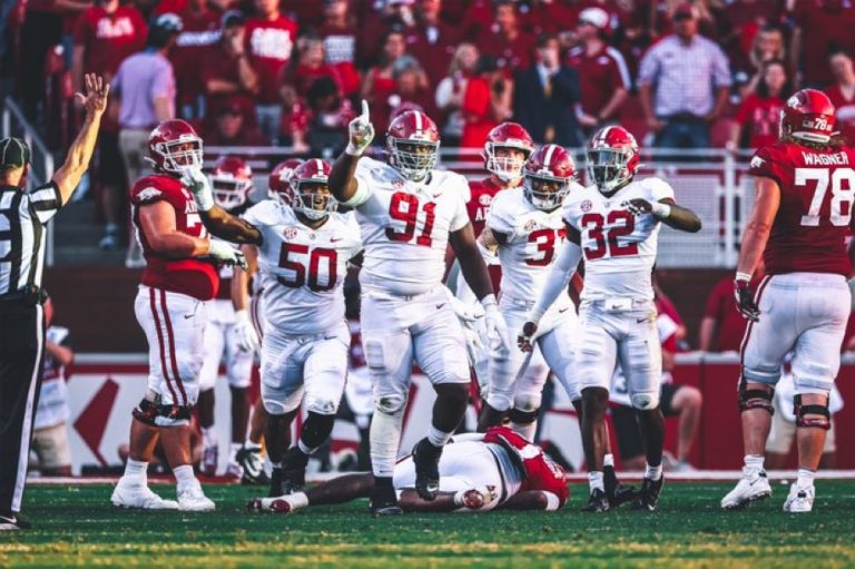 Alabama Back To No. 1 Ranking After Georgia Falls Following Struggle – uBetMobile.com