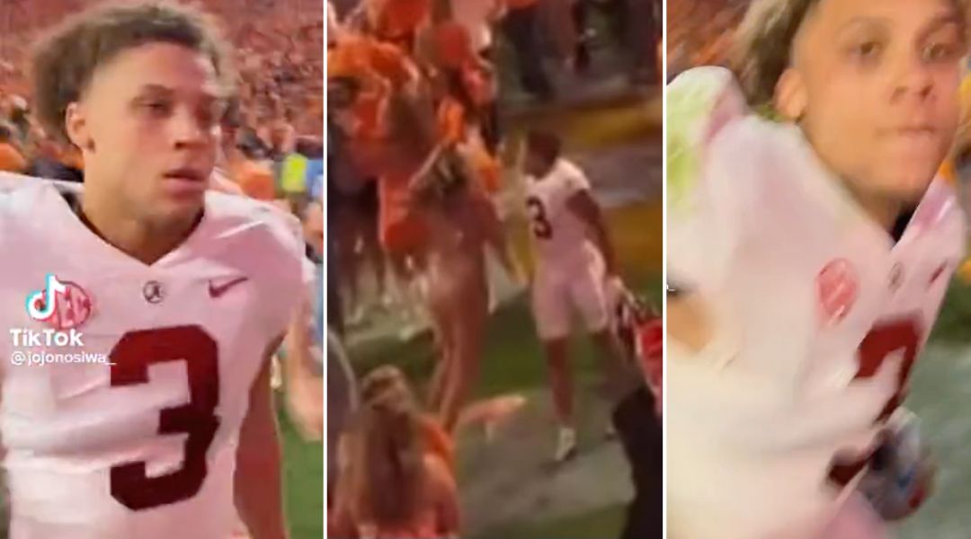 , Alabama WR Allegedly Struck Feminine Tennessee Admirer Postgame – OutKick &#8211; uBetMobile.com