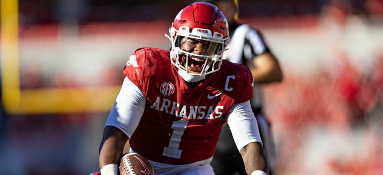 Arkansas QB Chooses Violence, Hits Auburn With Cam Newton Superman – uBetMobile.com