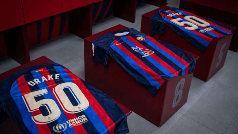 Barcelona to wear Drake logo for El Clasico vs. Real Madrid – uBetMobile.com