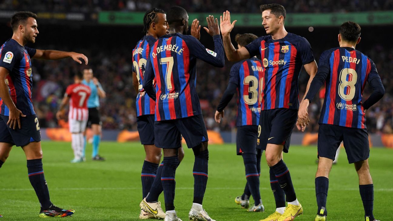 , Barcelona vs. Athletic Club &#8211; Football Match Report &#8211; October 23, 2022 &#8211; uBetMobile.com