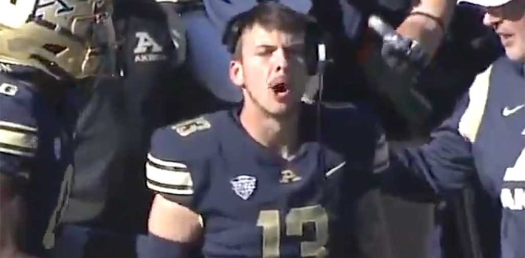 , Bizarre Scene As Akron Backup QB Gets Ejected For Sideline Tirade &#8211; uBetMobile.com