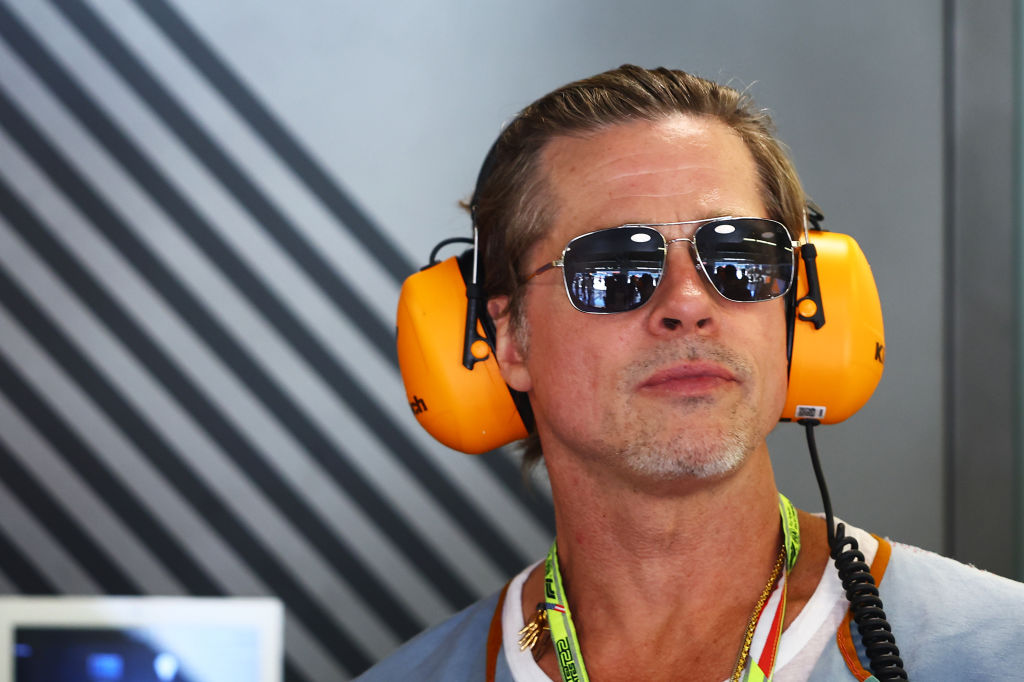 , Brad Pitt Was Doing His Research At The United States Grand Prix &#8211; uBetMobile.com