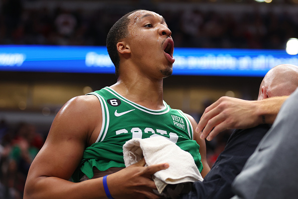 , Celtics Player Suspended For Slight Brush With Referee – OutKick &#8211; uBetMobile.com