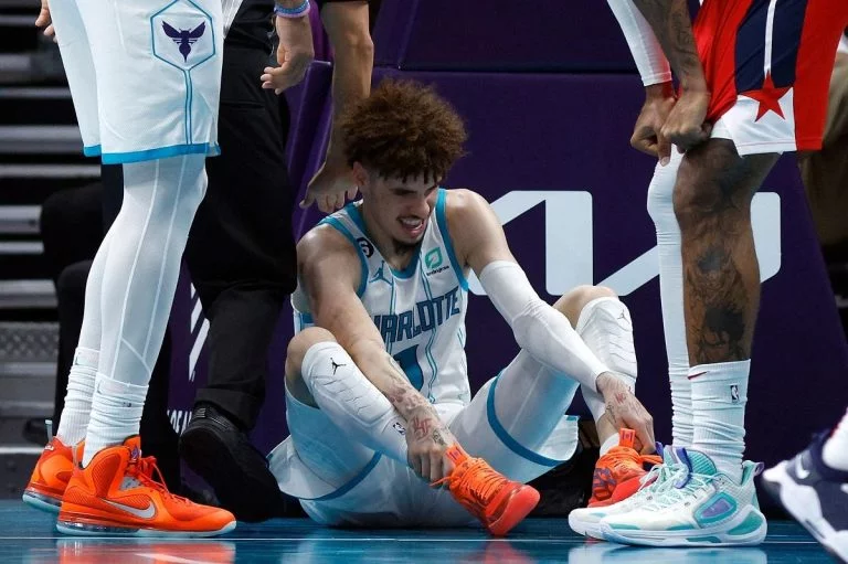 Charlotet Hornets LaMelo Ball Out with Sprained Ankle Injury – uBetMobile.com