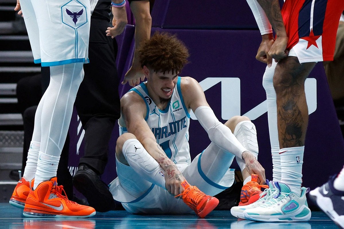 , Charlotet Hornets LaMelo Ball Out with Sprained Ankle Injury &#8211; uBetMobile.com