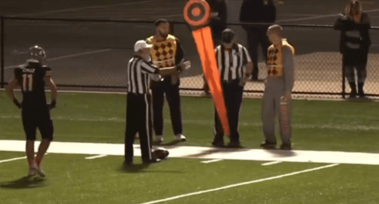 Controversy Unfolds As HSFB Officials Oddly Move Ball To Give 1st Down – uBetMobile.com