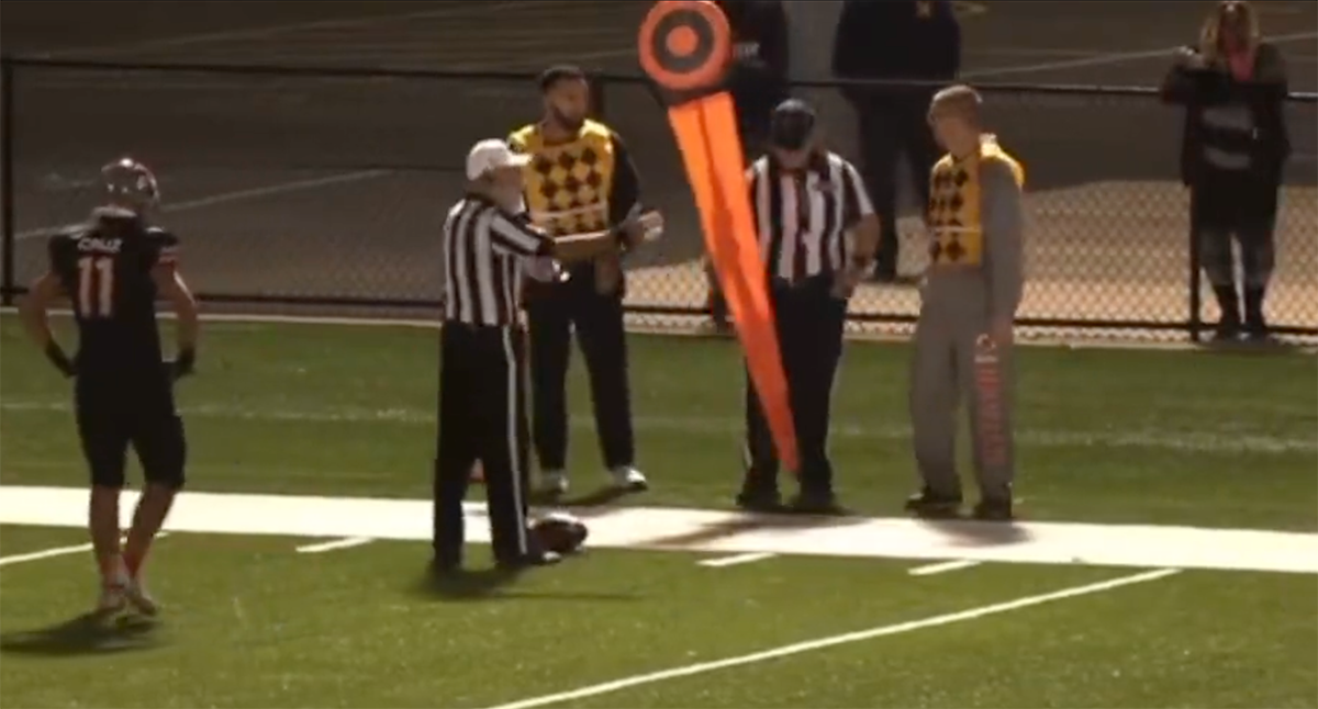 , Controversy Unfolds As HSFB Officials Oddly Move Ball To Give 1st Down &#8211; uBetMobile.com