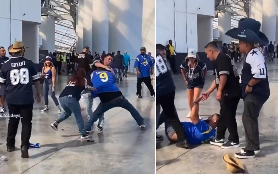 , Cowboys-Rams Fan Struggle Was Rather Sloppy – OutKick &#8211; uBetMobile.com