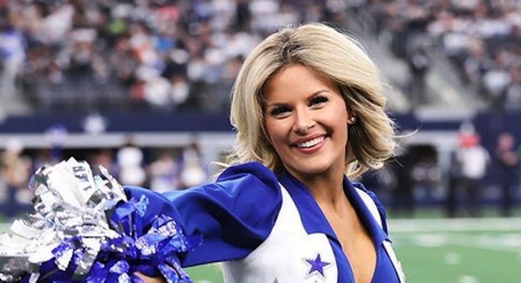 , Dallas Cowboys Cheerleader Jensen Celebrates Victory Monday, Packers Fans Drink London Dry &#038; Kyler Is Hillary – OutKick &#8211; uBetMobile.com