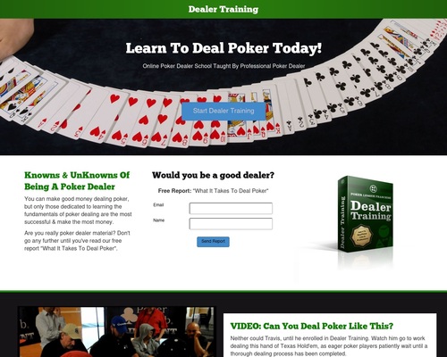 Deal Poker at Casino Standards &#038; Make Money &#8211; uBetMobile.com