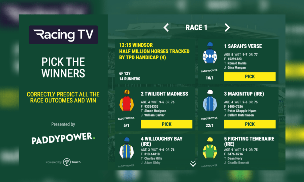 , ENGAGECRAFT’S ‘PICK 5’ FAN ENGAGEMENT DELIVERS A WINNING PARTNERSHIP FOR RACECOURSE MEDIA GROUP &#038; PADDY POWER WITH MARKET LEADING RESULTS – European Gaming Industry News &#8211; uBetMobile.com