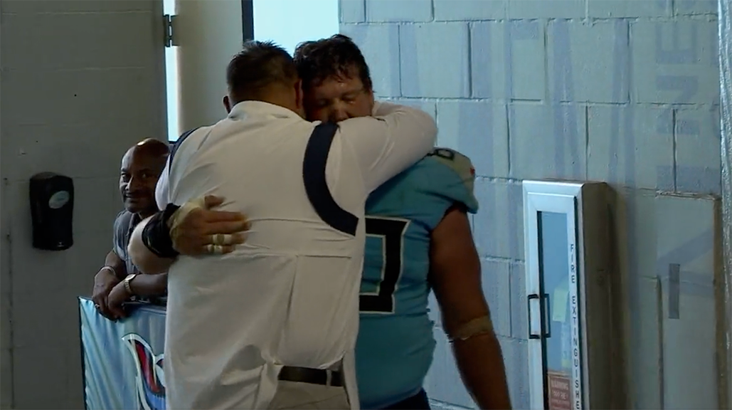 , Emotional Tunnel Video Shows How Much Mike Vrabel Loves His Players &#8211; uBetMobile.com