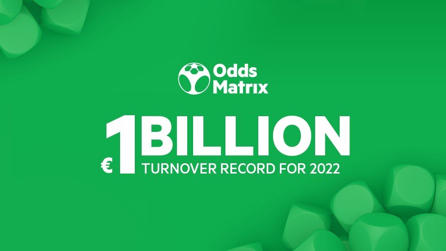 , EveryMatrix&#8217;s sports betting platform OddsMatrix tops $1B turnover in 2022 &#8211; uBetMobile.com