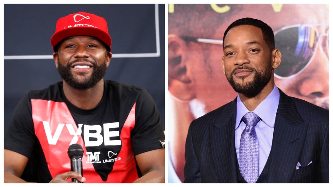 , Floyd Mayweather Referred to as To Look at On Will Smith 10 Consecutive Times &#8211; uBetMobile.com