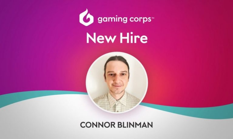 Gaming Corps Welcomes New Head of Games, Connor Blinman – European Gaming Industry News – uBetMobile.com