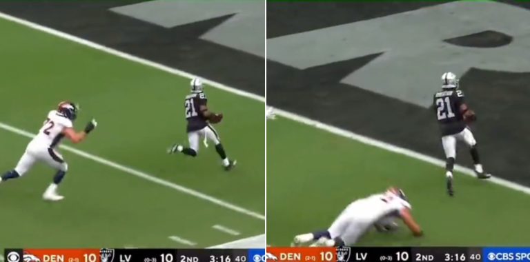 Garett Bolles’ Spouse Shares Good Response To His Hysterical Tackle Attempt – uBetMobile.com