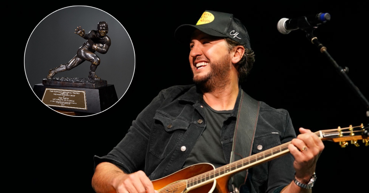 , Georgia Fan Luke Bryan Has Tim Tebow&#8217;s Heisman, Tells Clay Travis About It &#8211; uBetMobile.com