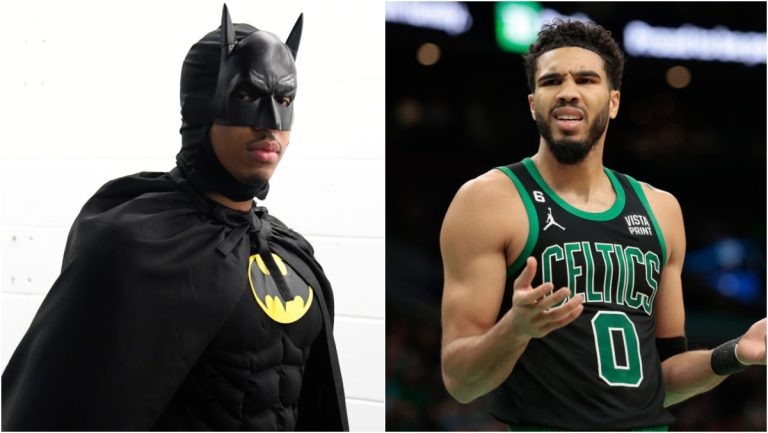 Grant Williams Channels Batman For Halloween, Jayson Tatum Befuddled – uBetMobile.com