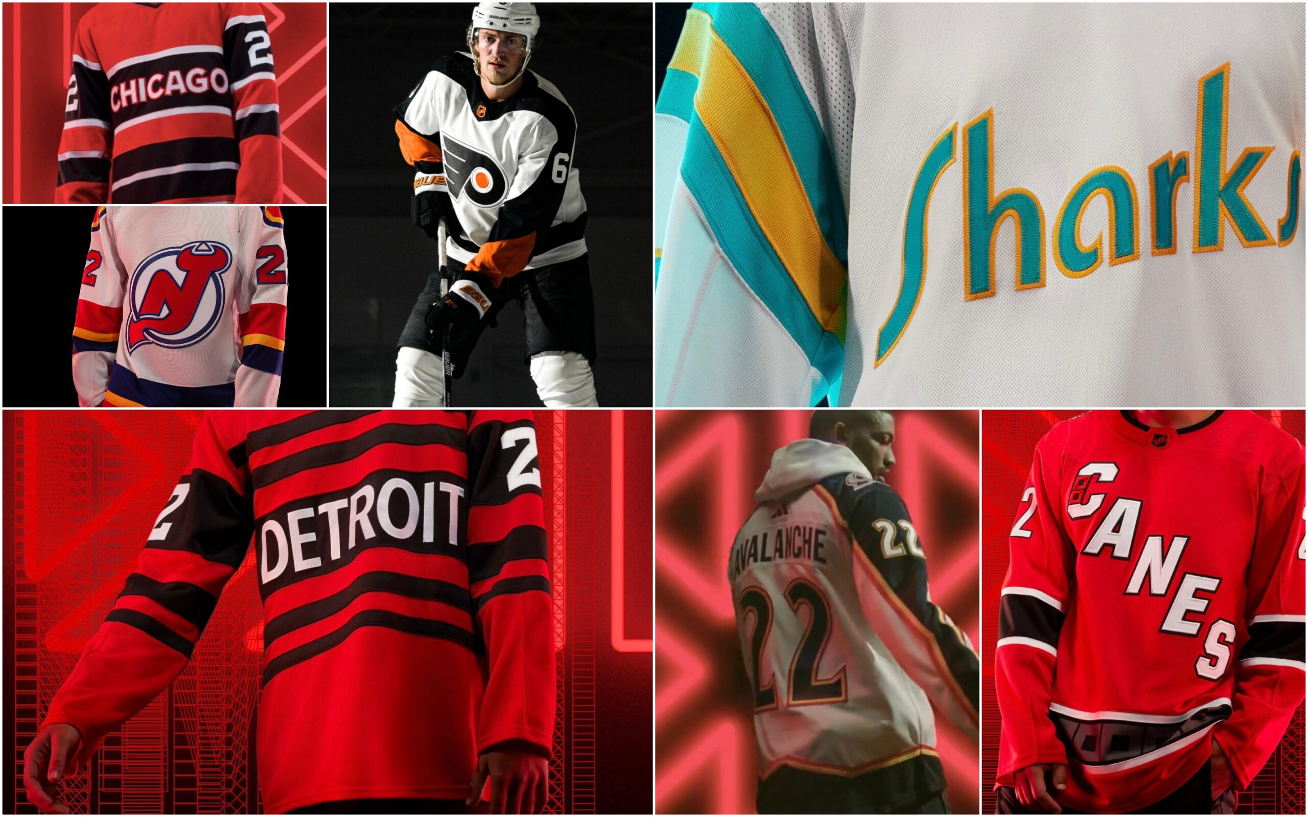 , Hits and Misses From The NHL&#8217;s Fresh Set Of Reverse Retro Jersey &#8211; uBetMobile.com