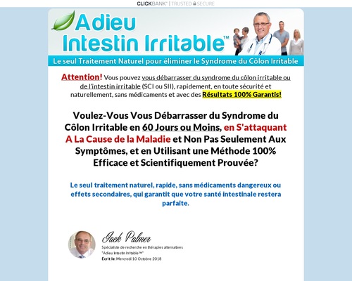 Irritable Bowel Syndrome (IBS) &#8211; French Market. &#8211; uBetMobile.com