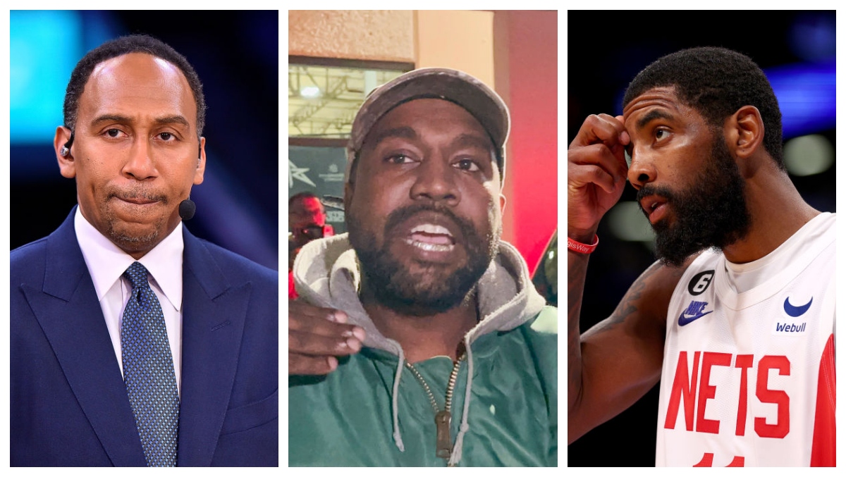 , Kanye West Says Stephen A. Smith, Kyrie Irving Are &#8216;Real Ones&#8217; In Instagram Post – OutKick &#8211; uBetMobile.com