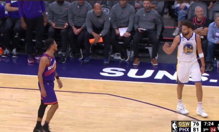 Klay Thompson Ejected Immediately after Telling Devin Booker ‘I Bought 4 Rings’ – uBetMobile.com