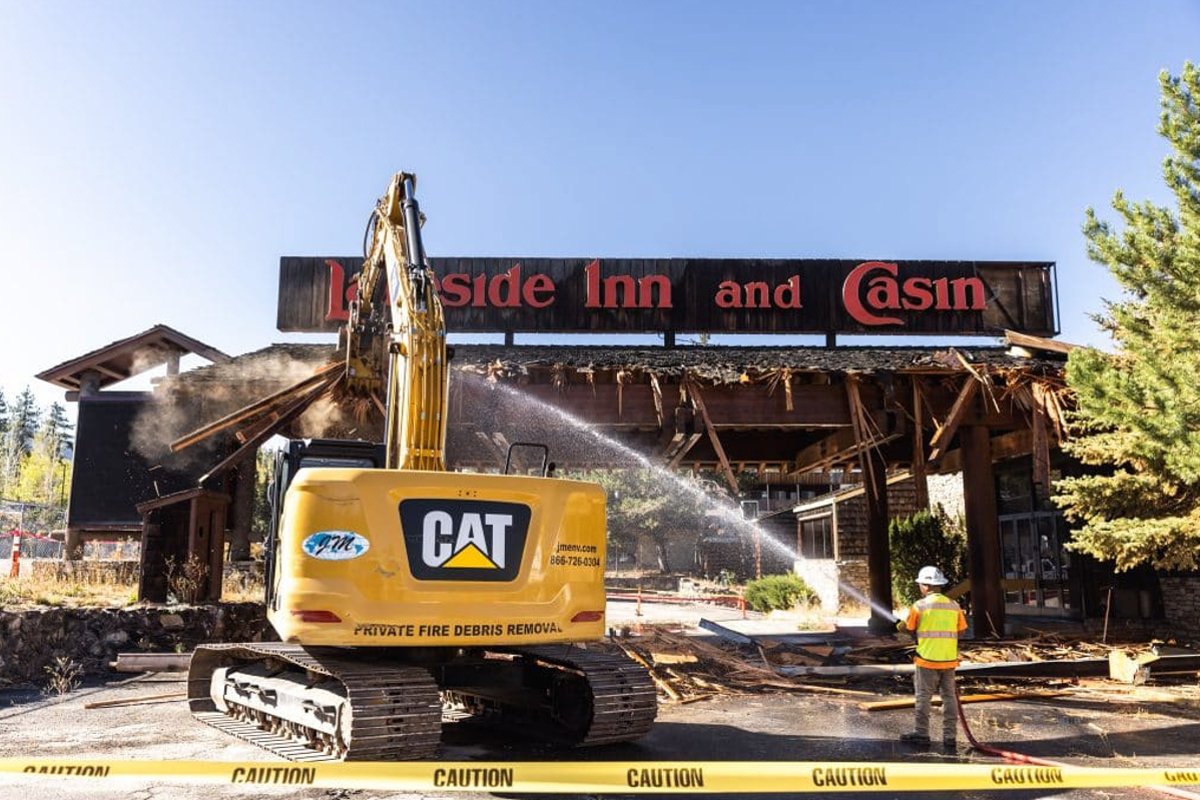 , Lake Tahoe Casino Demolition on Lakeside Inn Begins &#8211; uBetMobile.com