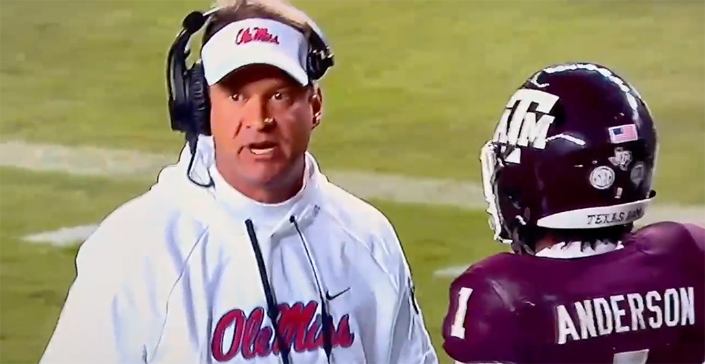 , Lane Kiffin Claps Again At Texas A&#038;M DB Who Attempted To Converse Smack &#8211; uBetMobile.com