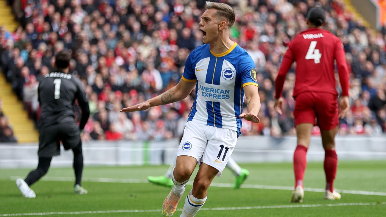 , Liverpool vs. Brighton &#038; Hove Albion &#8211; Football Match Report &#8211; October 1, 2022 &#8211; uBetMobile.com