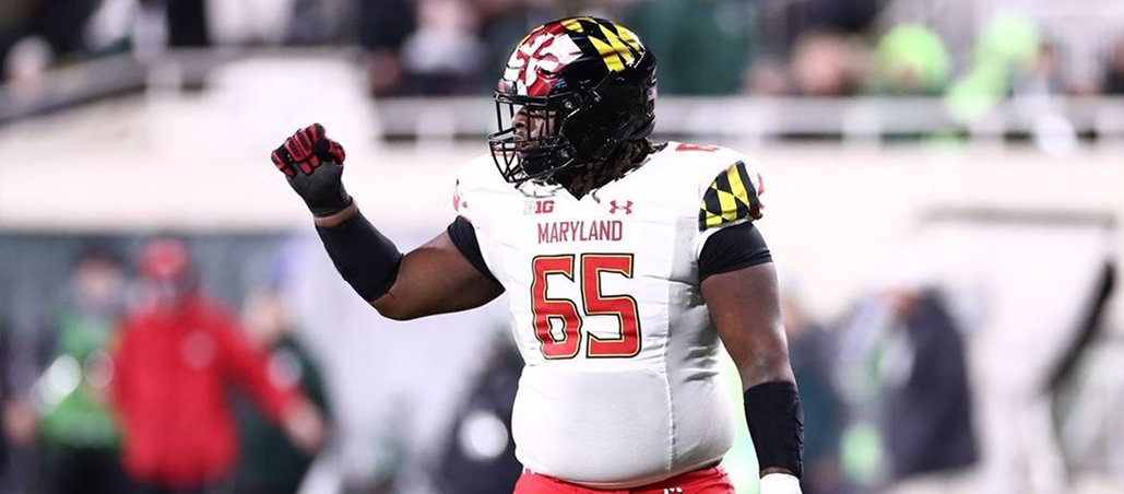 , Maryland&#8217;s 330lb Lineman Goes Full-Send On A Cartwheel, Gets Flagged &#8211; uBetMobile.com