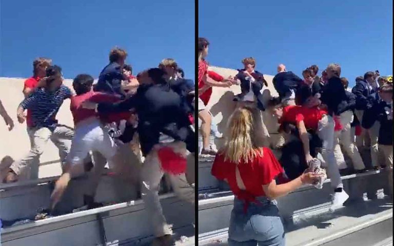 Massive Frat Combat At Ole Skip Match Shows Existence In Student Section – uBetMobile.com