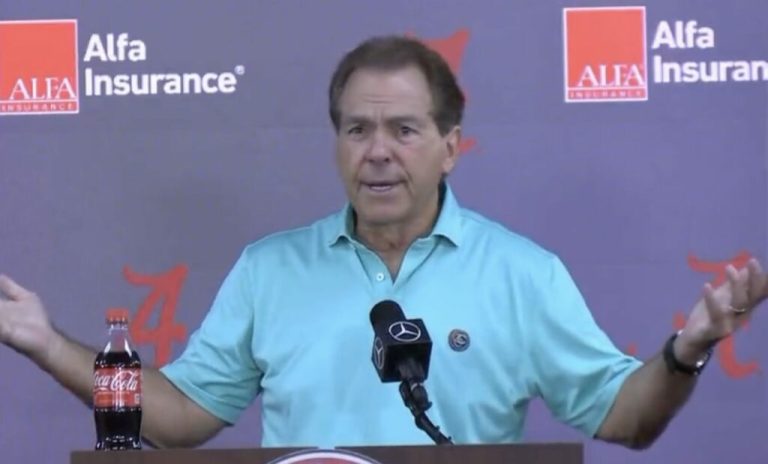 Nick Saban Saw Crimson Flags Right before Alabama/Tennessee Game – OutKick – uBetMobile.com