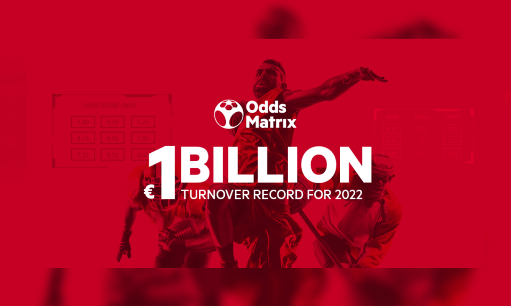 , OddsMatrix breaks EUR 1 billion turnover record for the year – European Gaming Industry News &#8211; uBetMobile.com