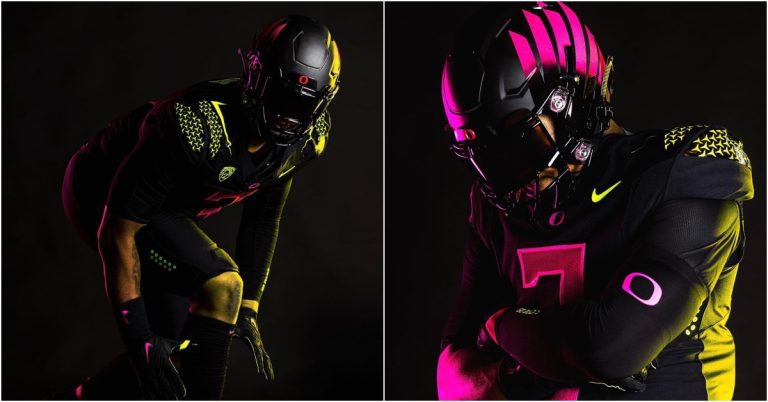 Oregon Unveils Pink Uniforms For Sport Towards UCLA – uBetMobile.com