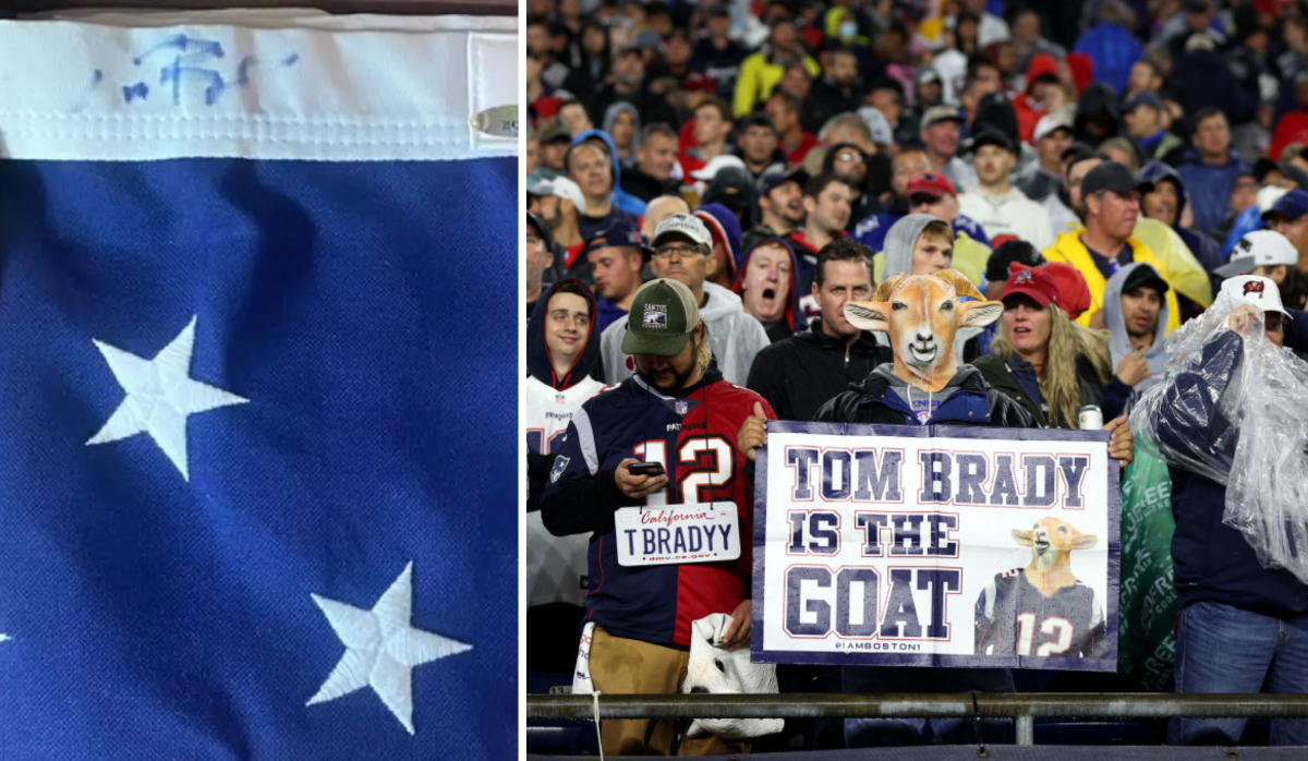 , Patriots Fan Sues Team Alleging They Ruined His Tom Brady Flag &#8211; uBetMobile.com