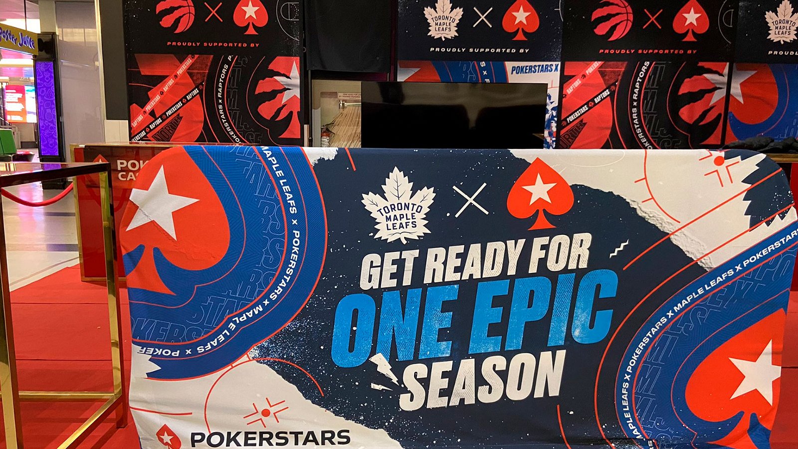 , PokerStars celebrates Toronto Raptors and Maple Leafs&#8217; partnership with fan experience at Union Station &#8211; uBetMobile.com