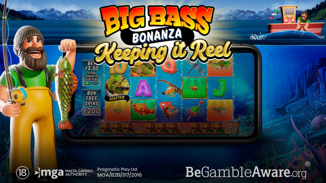 , Pragmatic Play expands its Big Bass Bonanza series with new slot Keeping It Reel &#8211; uBetMobile.com