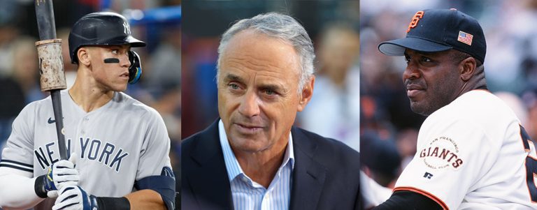 Rob Manfred Settles The Debate About Judge/Bonds Home Run Record – uBetMobile.com