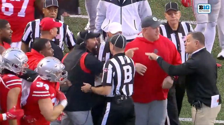 Ryan Day, Greg Schiano Nearly Throw Hands After Late Hit On Fake Punt – uBetMobile.com