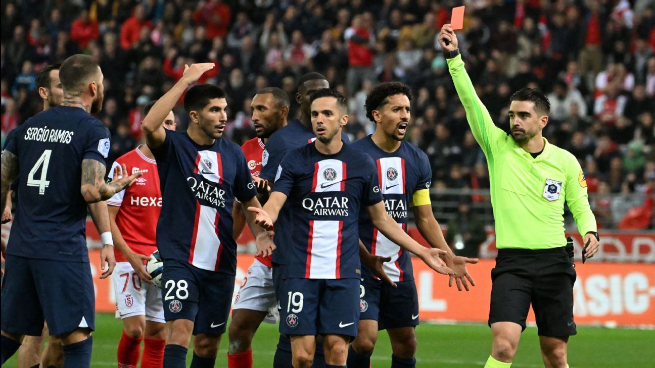 , Stade de Reims vs. Paris Saint-Germain &#8211; Football Match Report &#8211; October 8, 2022 &#8211; uBetMobile.com