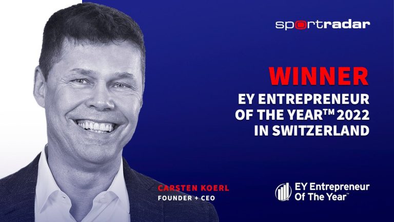 Sportradar’s CEO named EY Enterpreneur of the Year 2022 in the “Service & Commerce” category – uBetMobile.com